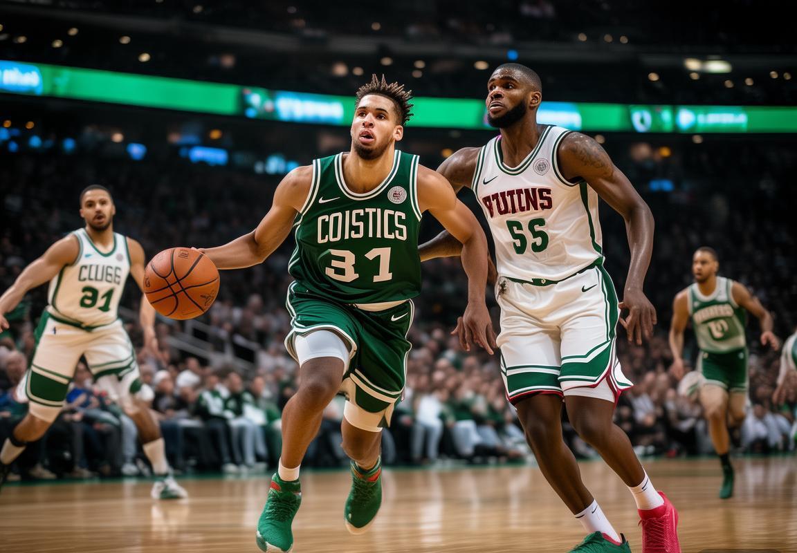 凯尔特人vs活塞核心对决：杰伦·布朗与凯德·康宁汉姆的领袖较量